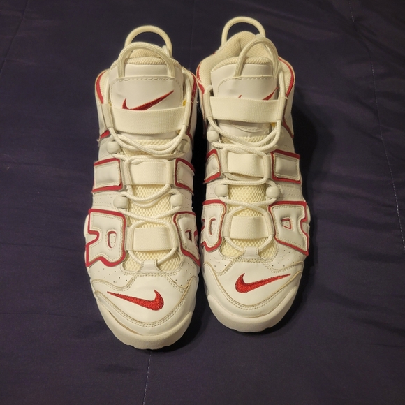 NIKE AIR MORE UPTEMPO UNIVERSITY RED (2006 VERSION) - Picture 4 of 10